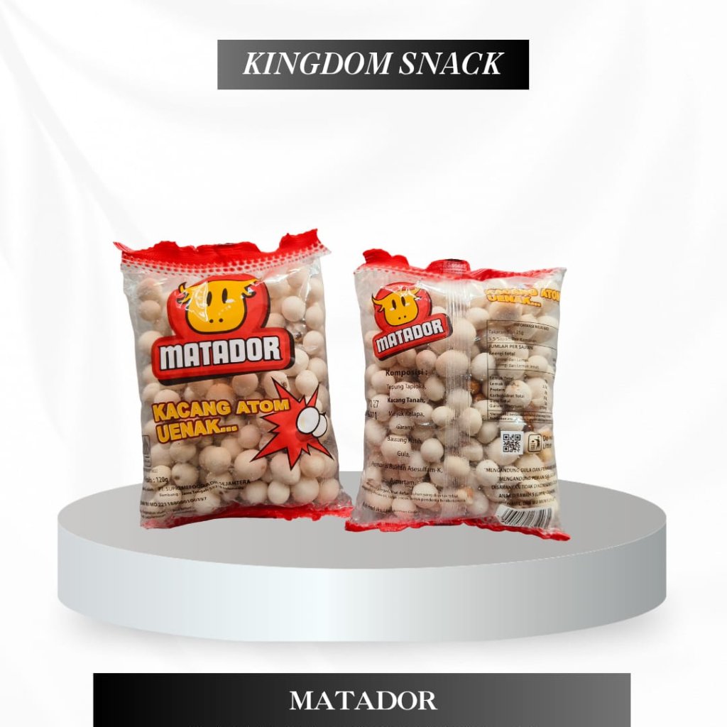 MATADOR KACANG ATOM 120GR / KACANG ATOM UENAKK