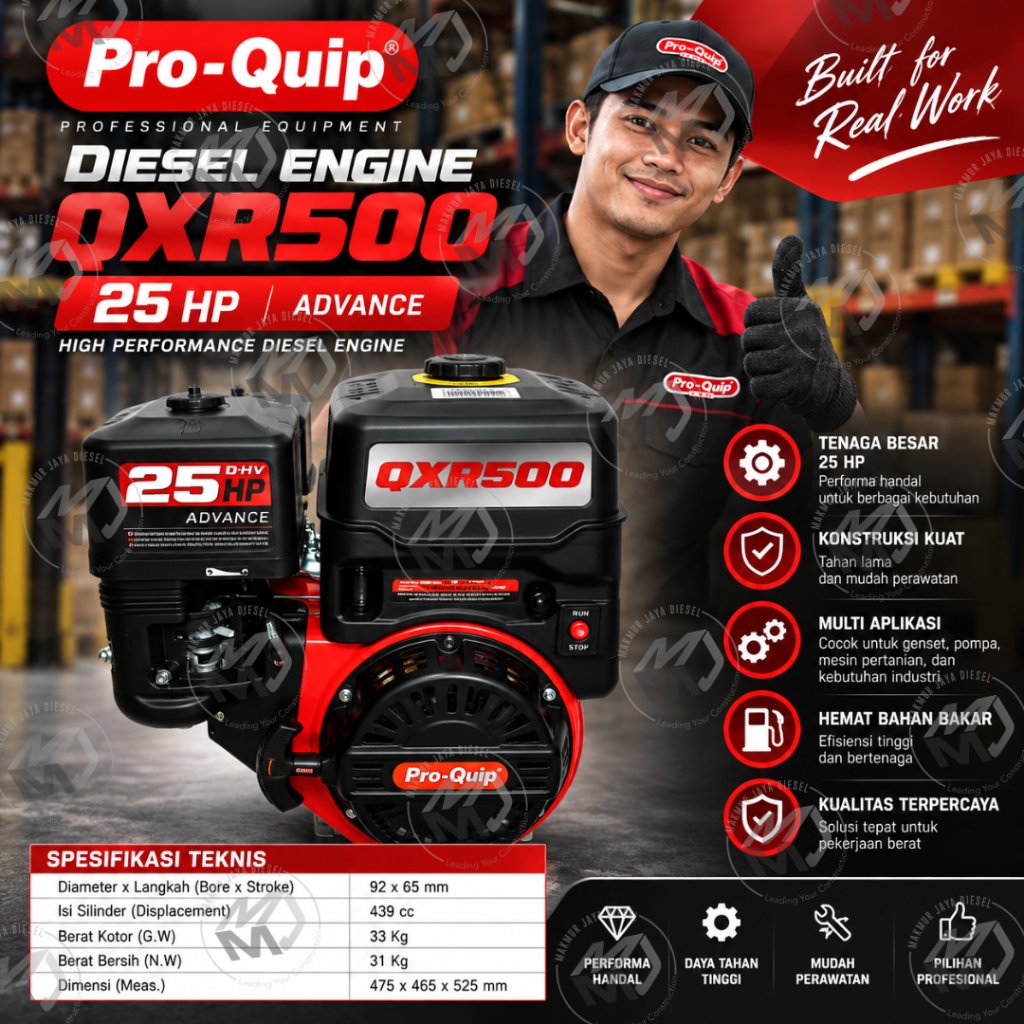 Engine Pro-Quip RATO USA QXR500 - 25HP