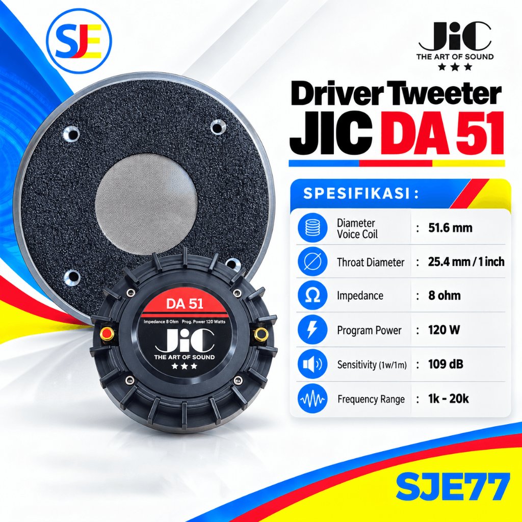 Driver JIC DA 51  / Driver Tweeter JIC DA 51