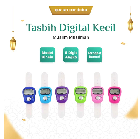 At Tajwid - Quran Cordoba Tasbih Digital Kecil Muslim Muslimah