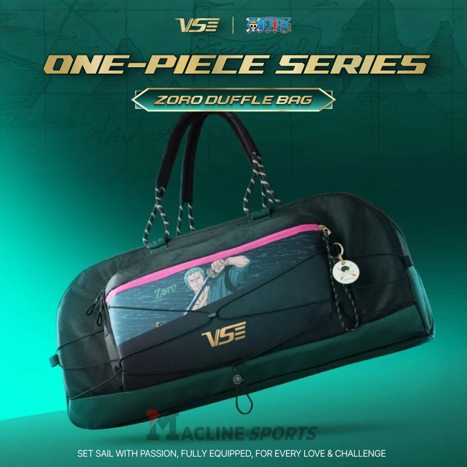 TAS BADMINTON VS VENSON X ONE PIECE ZORRO VSE BADMINTON BAG