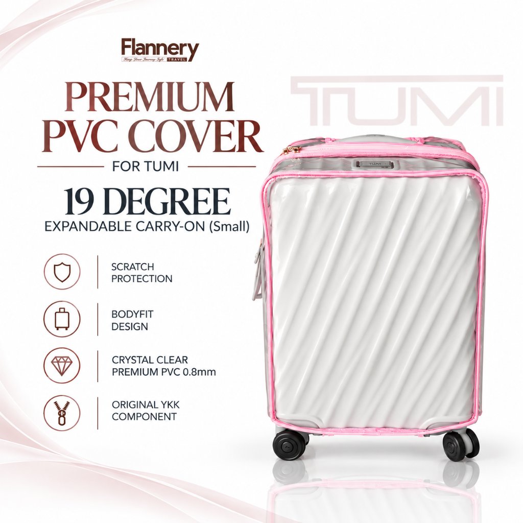 Cover/Protector Tumi 19 Degree Expandable Polycarbonate Size S | Pelindung/Sarung Koper untuk Tumi 1