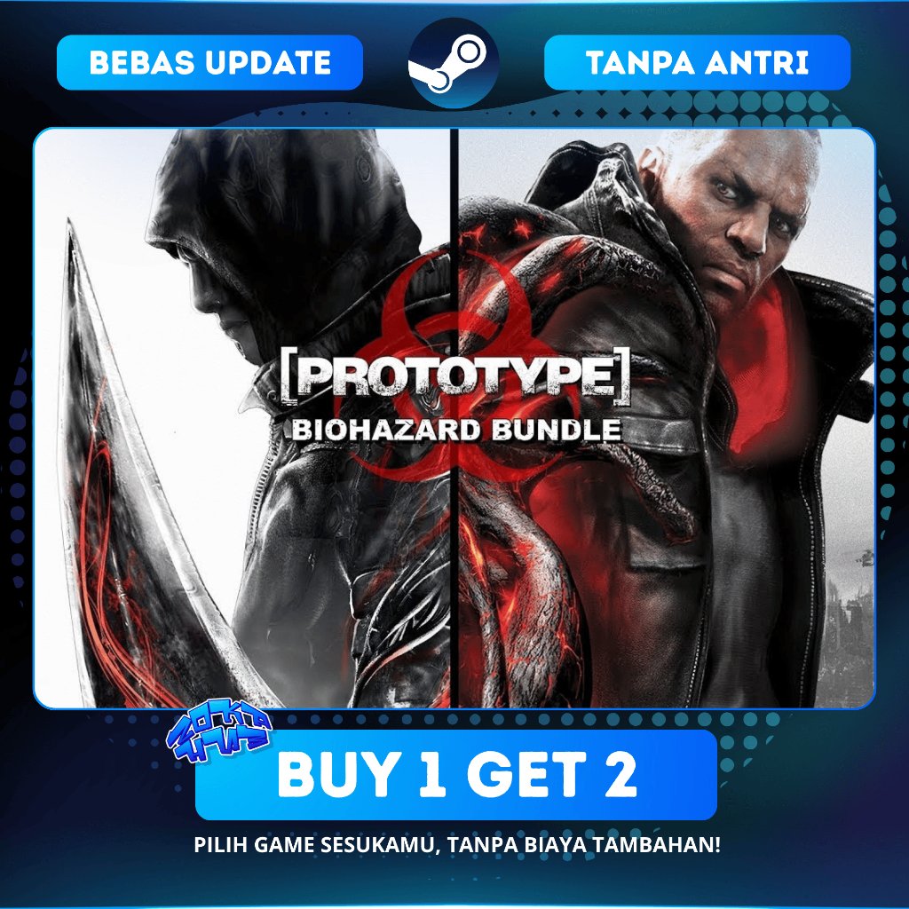 Prototype 1 + 2 Biohazard Bundle Steam Sharing | Offline | Lifetime