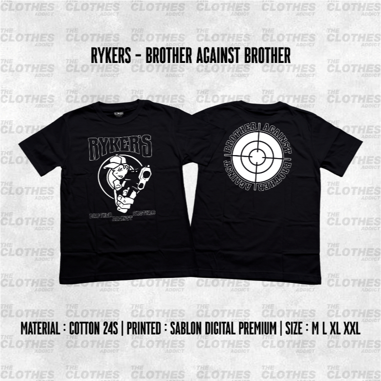 KAOS MUSIK | TSHIRT BAND HARDCORE PUNK MELODIC | RYKERS
