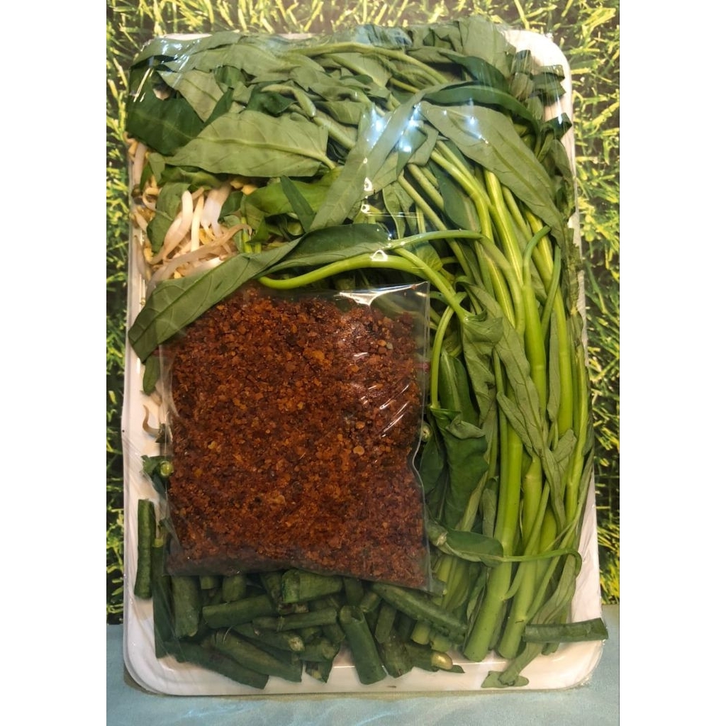 pecel sayur bisa req sayur