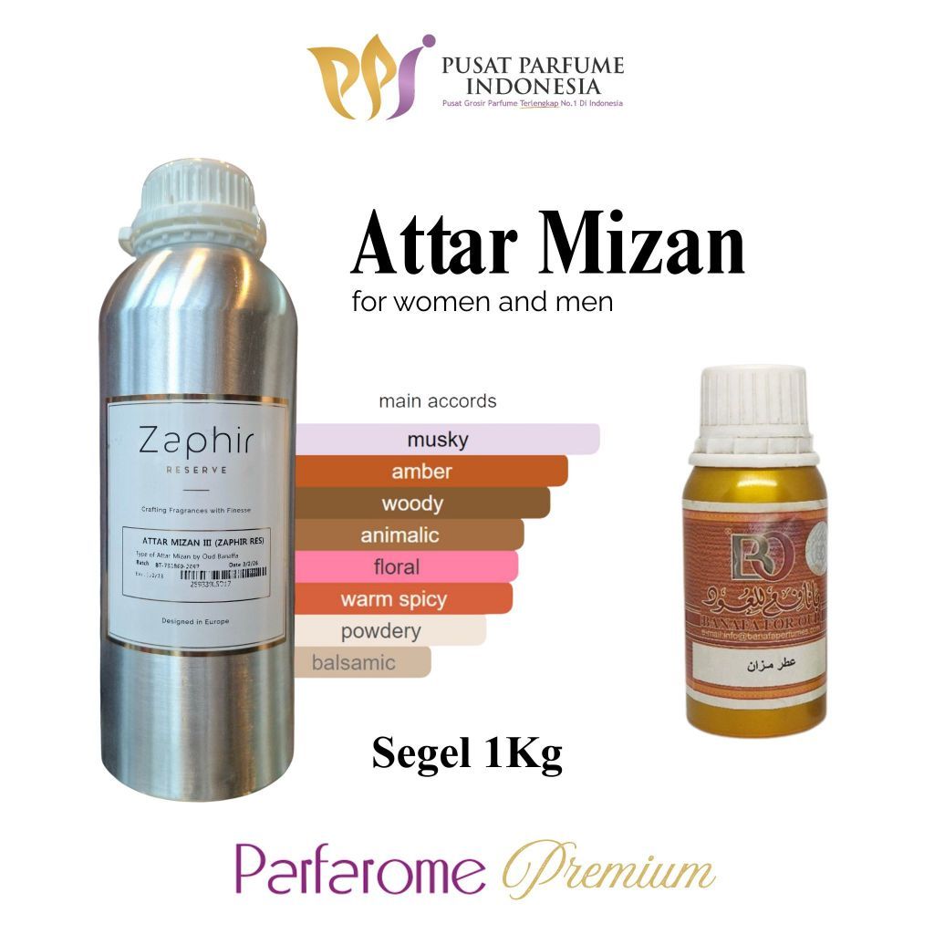 ATTAR MIZAN | PARFAROME PREMIUM | Segel 1Kg