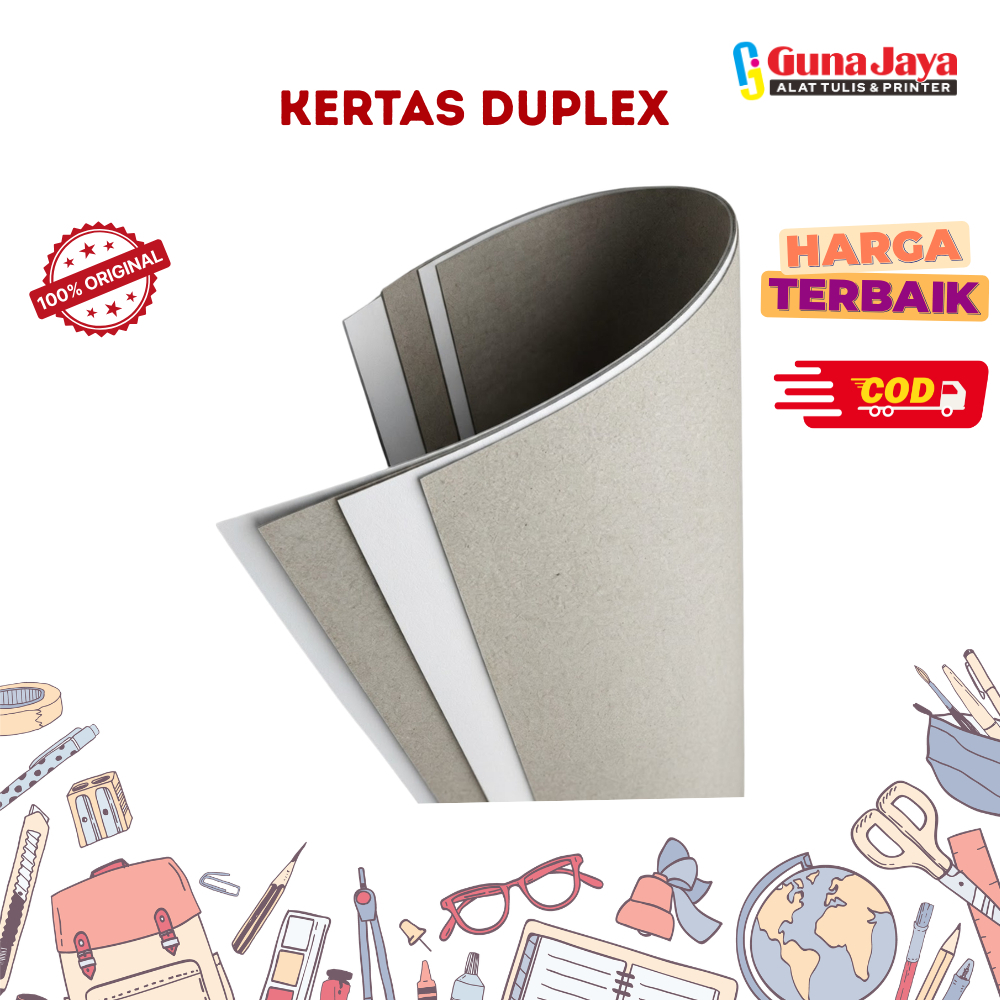 KARTON DUPLEX PUTIH