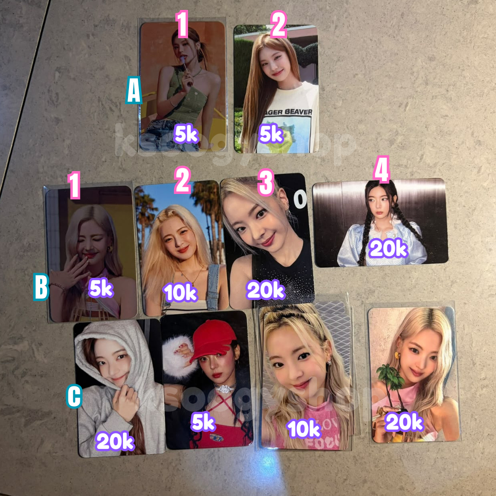[CLEARANCE SALE/UNDERPRICE] ITZY Yeji Unit Yuna Chaeryeong Lia Ryujin OT5 Born To Be Cheshire Checkm