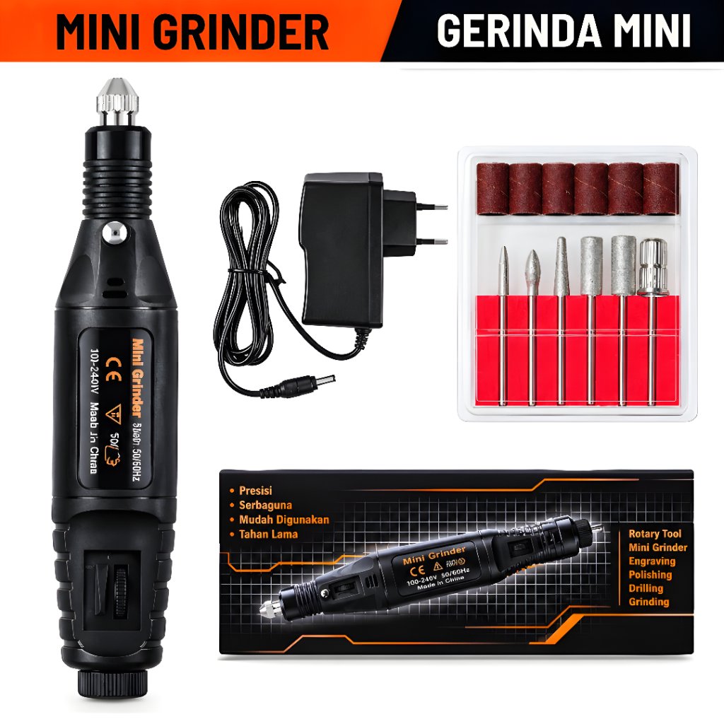 Mesin Bor Mini Grinder Bor Tuner Mini Drill Tuner Mesin Ukir Poles