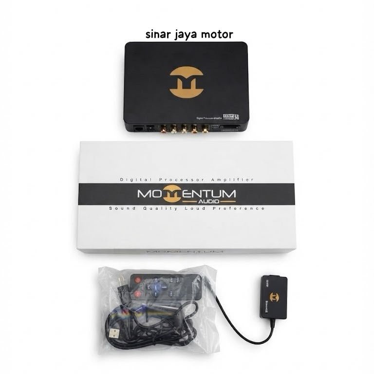 Momentum Audio DSP-Three SQ Amplifier Prosesor Digital dengan Input 8 Channel Output Audio