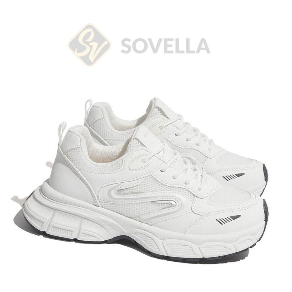 SOVELLA Greyson Sepatu Wanita Sneakers Sporty Kekinian Polos