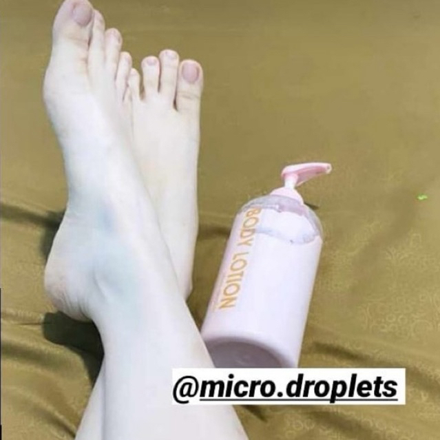 body lotion microdroplets baby pink super 500mil , baby pink , baby pink super
