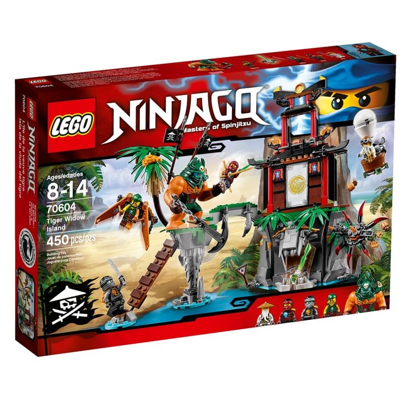 LEGO 70604 Ninjago Tiger Widow Island