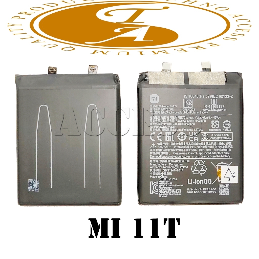 BATRE BATERAI XIAOMI MI 11T BM59 BM 59 TA