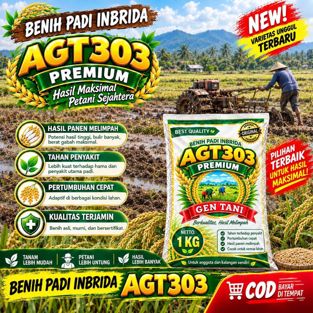 benih padi AGT303