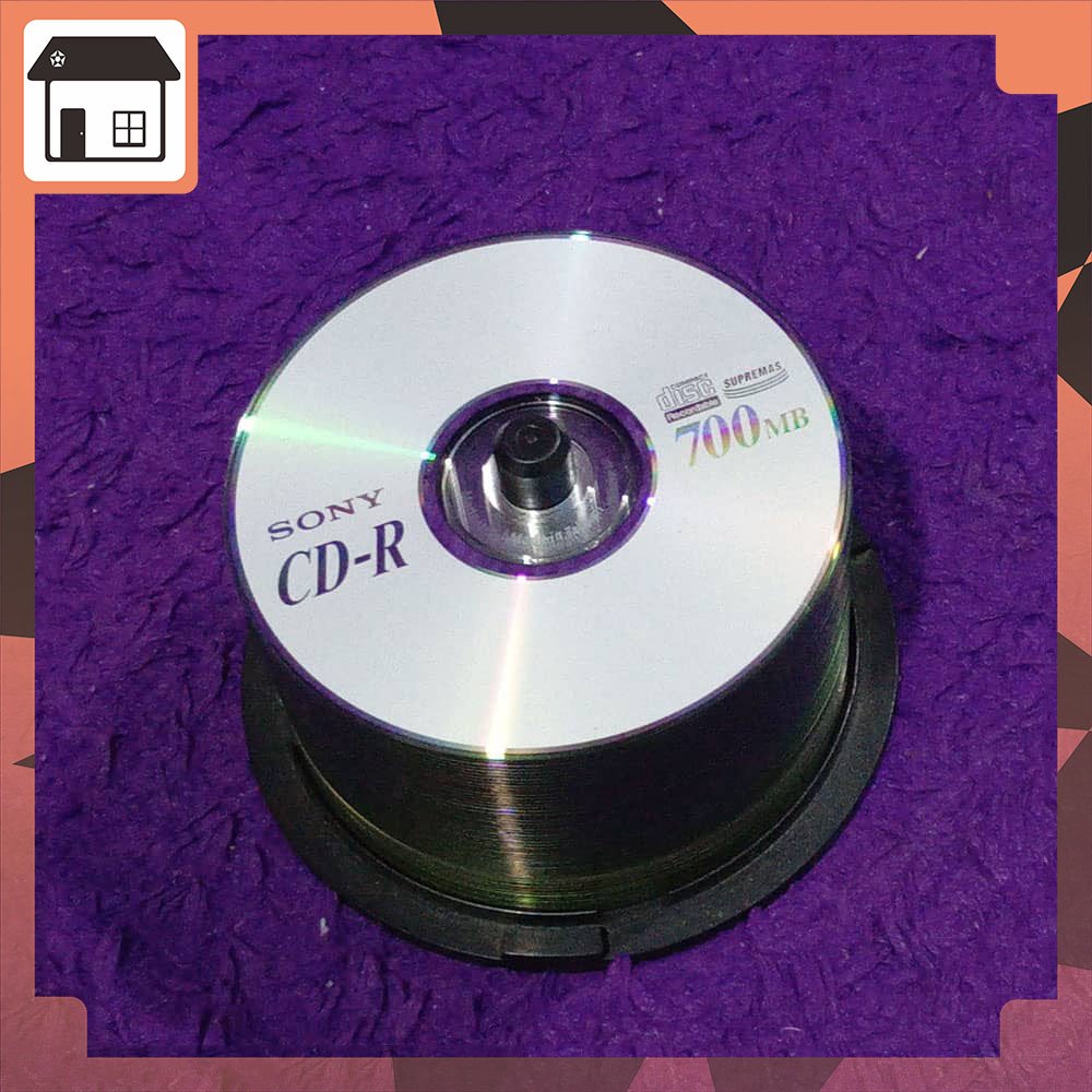 Disc Burning CD-R Sony 700MB Original Blank Kaset Bakar Kosong