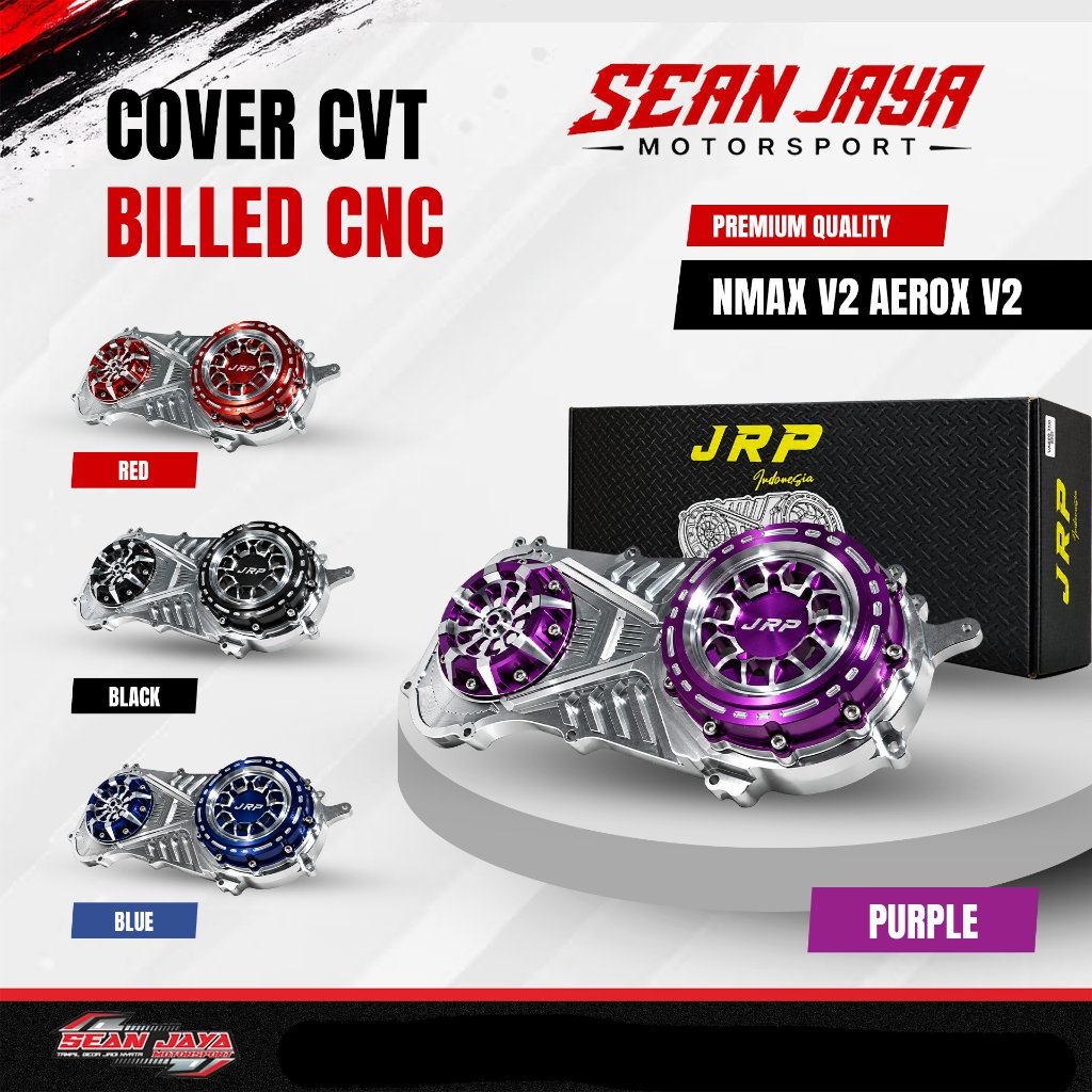 COVER BAK CVT BILET CNC JRP NMAX NEW AEROX NEW