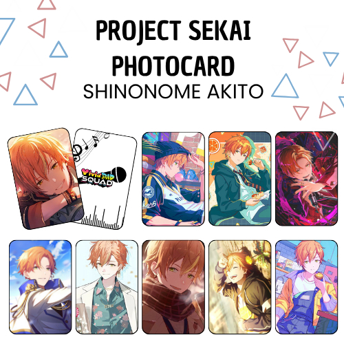 PHOTOCARD PROJECT SEKAI VIVIDBAD SQUAD | SHINONOME AKITO