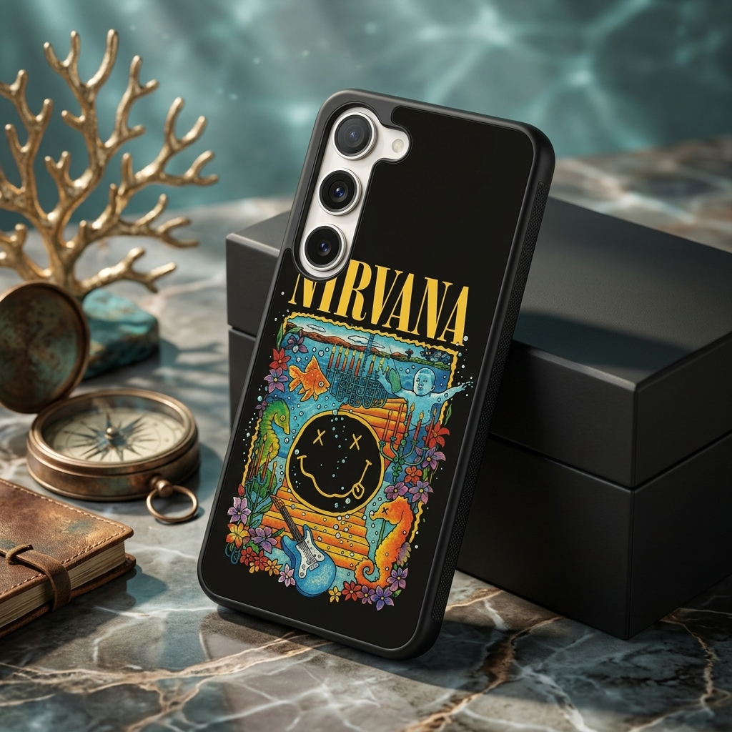 Case Casing Samsung Galaxy S26 S25 S24 S23 S22 S21 S20 Note 20 10 Ultra Edge Plus FE Vintage Band Ar
