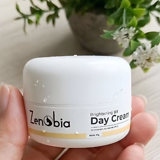 day cream BB brigthening ZENOBIA/cream siang glowing BPOM