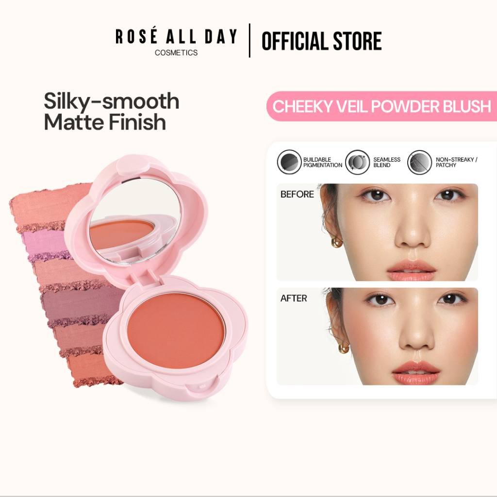 [NED] Rose All Day Cheeky Veil Powder Blush