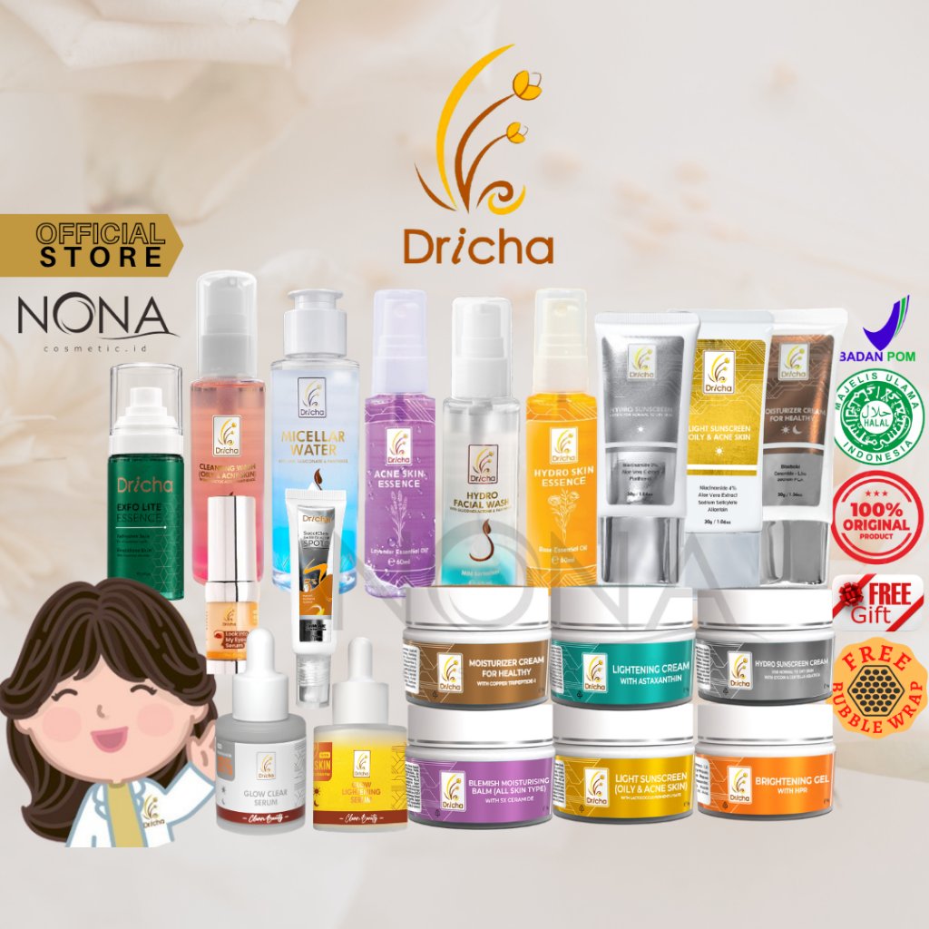 [READY] DRICHA SKINCARE - BRIGHTENING GEL - LIGHT SUNSCREEN DRICHA by Dr. ika