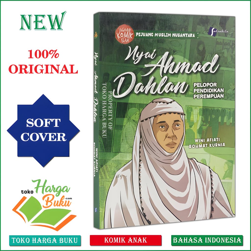 Foto Komik Nyai Ahmad Dahlan Pelopor Pendidikan Perempuan FULL COLOR Buku Anak Pejuang Muslim Nusantara Salsabila Pustaka Al-Kautsar