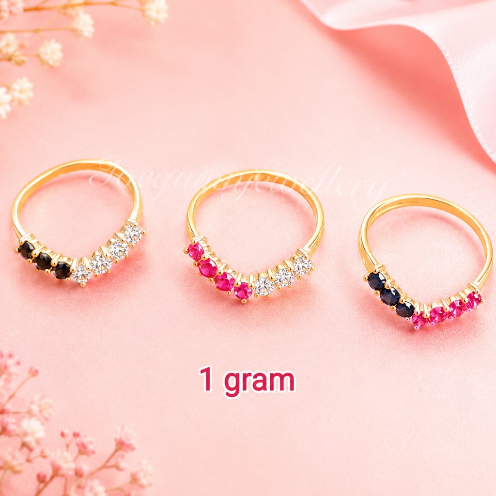 Cincin Dewasa Emas Muda Aurel Mata Mix berat 1 gram