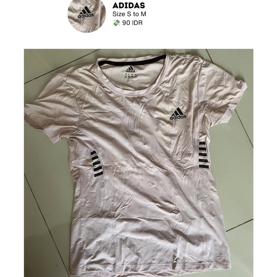 Adidas Preloved Pribadi Sport Wear Active Wear Legging and Shirt