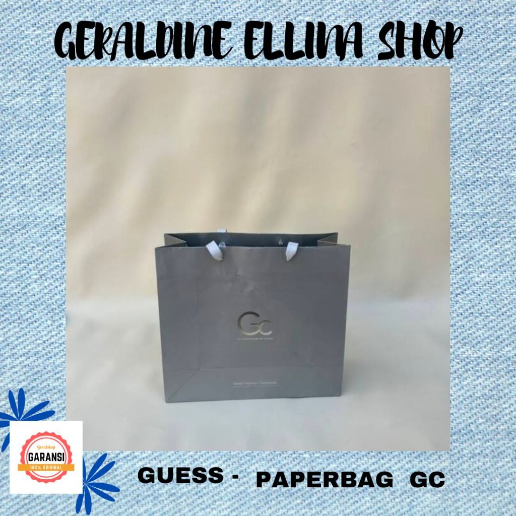 GUESS Tas Belanja GC Paperbag ORIGINAL