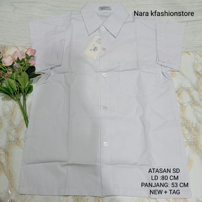Seragam sekolah MURAH PL/bekas ATASAN PUTIH / KEMEJA/ ROK SMA/OSIS/PRAMUKA CEWE SERAGAM SMA COWO KOM