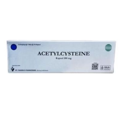 ACETYLCYSTEINE YARINDO BOX ISI 100 TABLET