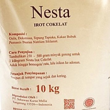 500gr Nesta Irot Filling Powder - Bubuk Coklat Filling Isian Roti