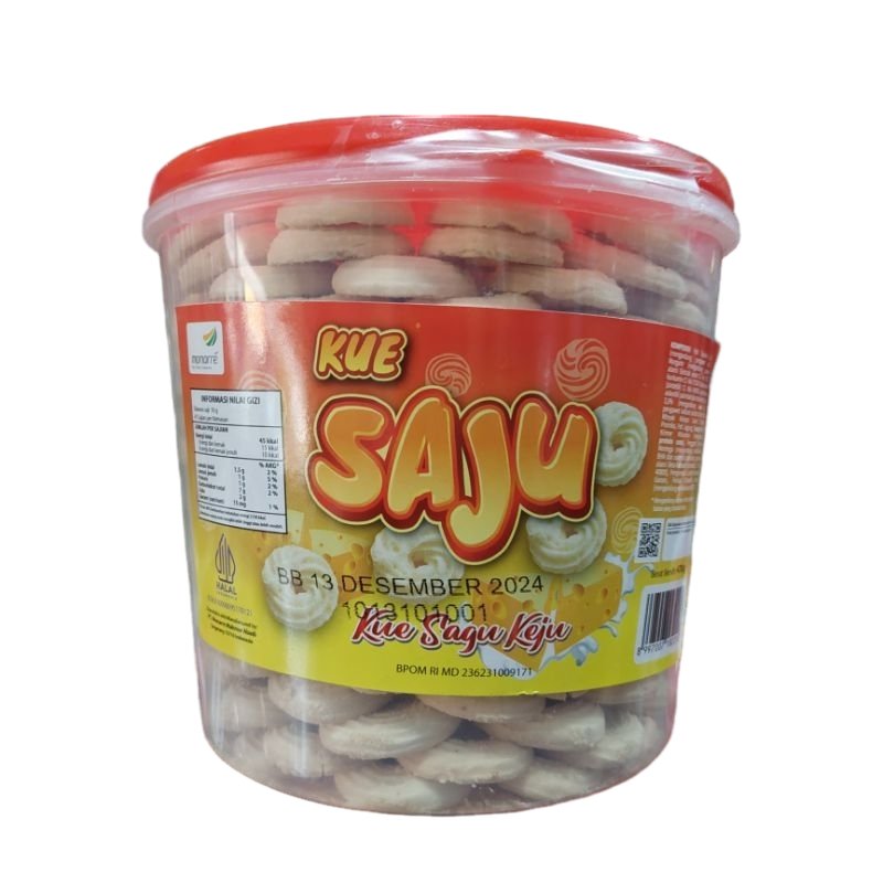 KUE SAJU TOPLES  470gr - SAGU KEJU ALMA.SNACK