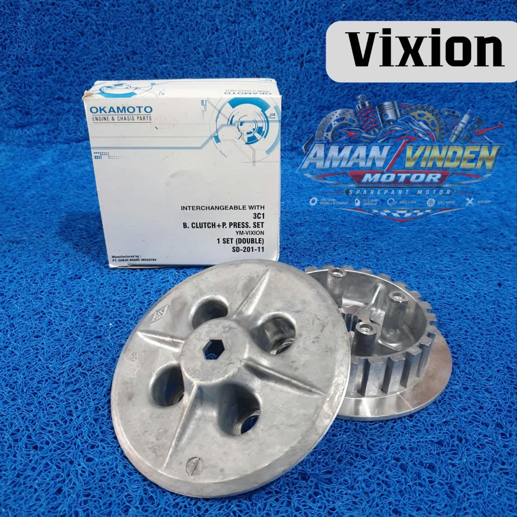 DAPUR KOPLING VIXION OKAMOTO
