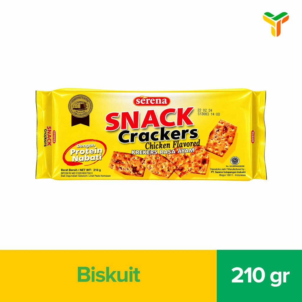 Serena Snack Crackers 210 Gram