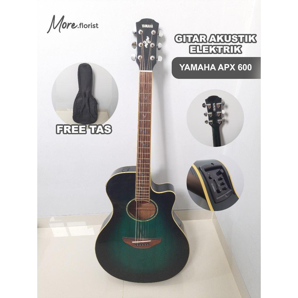 Gitar Yamaha APX600 - Gitar APX600 Akustik Elektrik Second