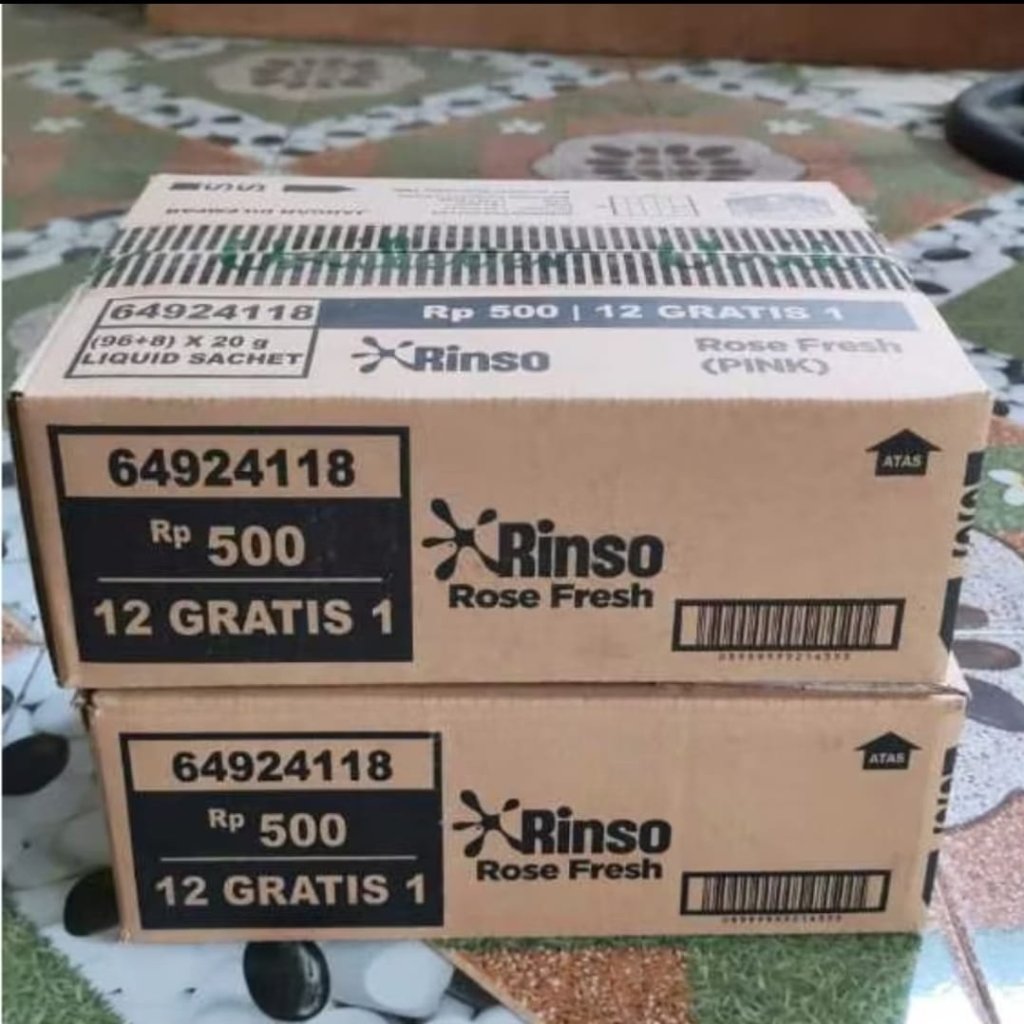 (NON PO) RINSO CAIR 104 SACHET 1 DUS