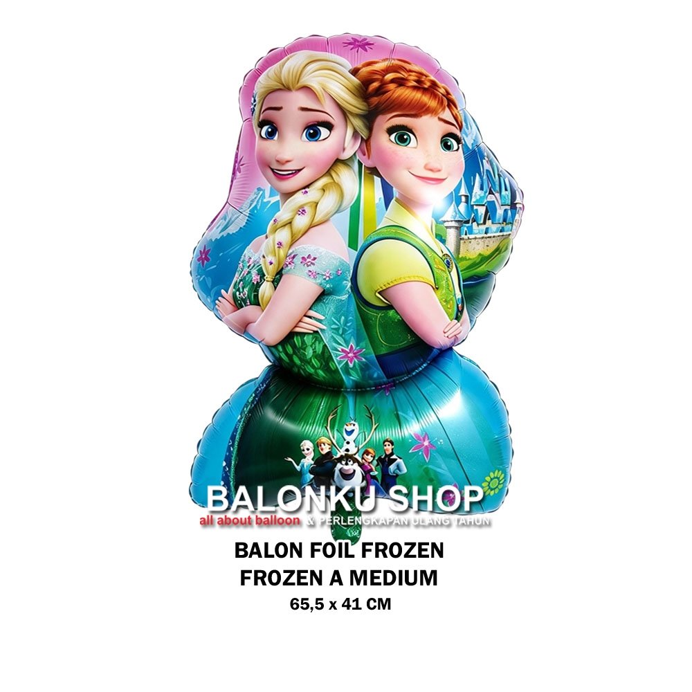 Balon Frozen Elsa Anna / Balon Frozen / Balon Elsa Anna