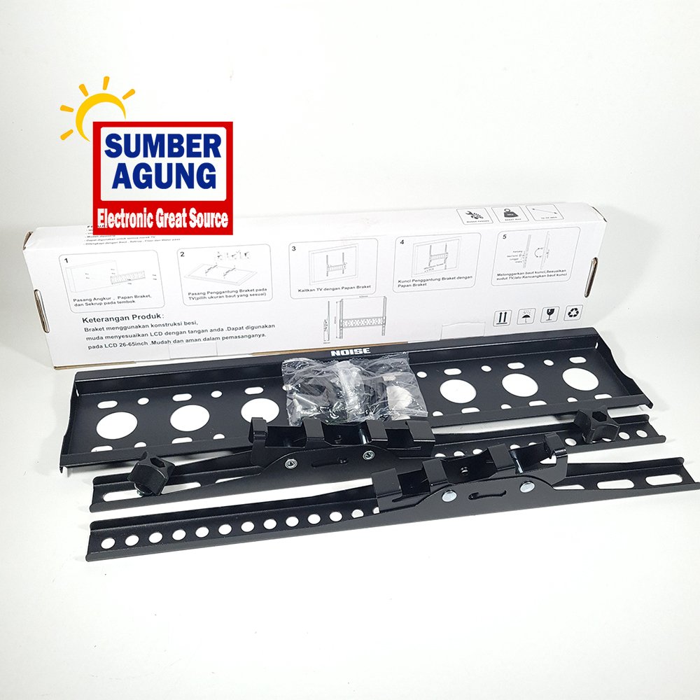 Noise Bracket Tv 26-65 Inch Bracket Tv Universal Mate Besi Bisa Untuk Tv Berukuran Besar