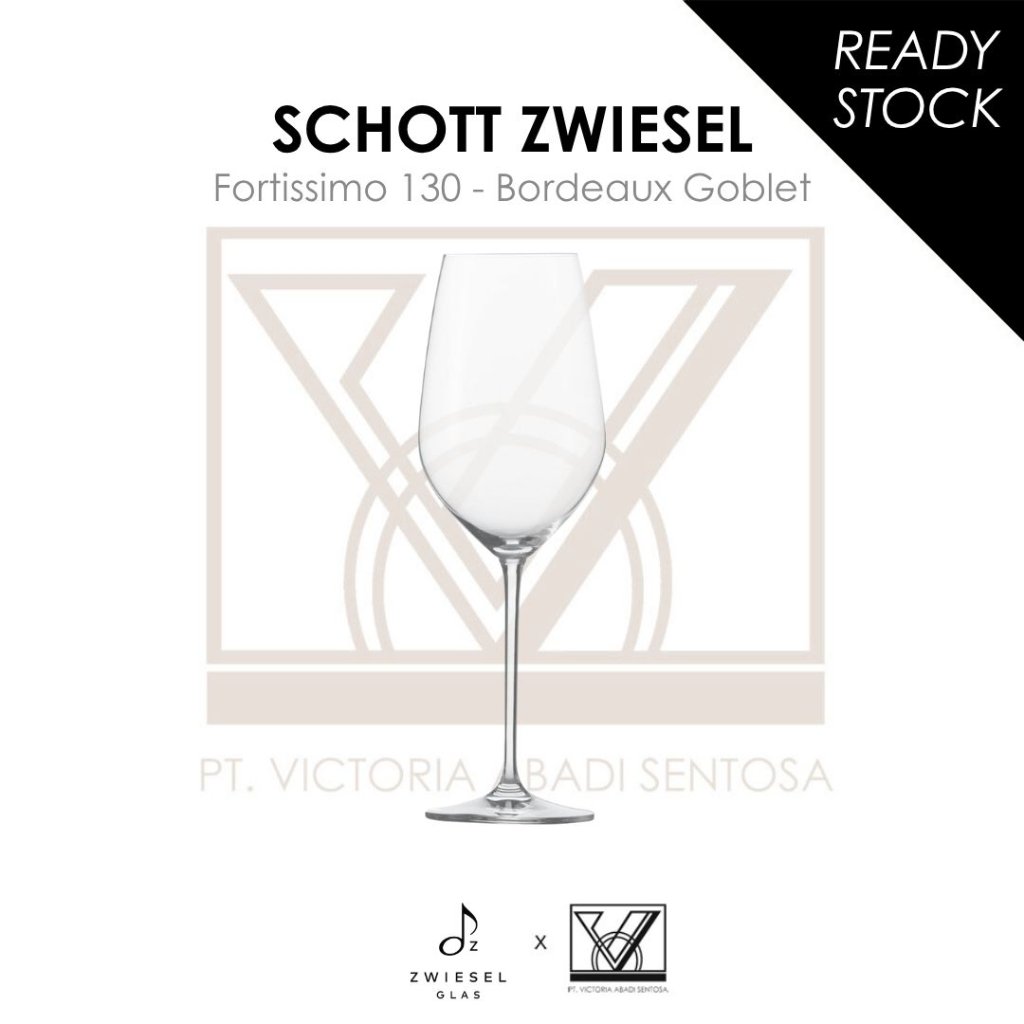 Schott Zwiesel Fortissimo 130 Bordeaux Wine Glass 632ml Gelas Red Wine