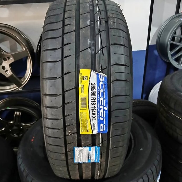 Ban Mobil Fortuner Pajero 265 60 R18 Ban Accelera Iota Ban Tubles Aspal