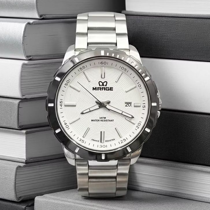 Mirage 8549LD Silver Dasar Putih Original