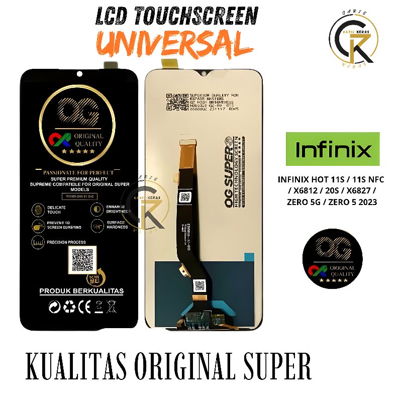 LCD Infinix hot 11s NFC