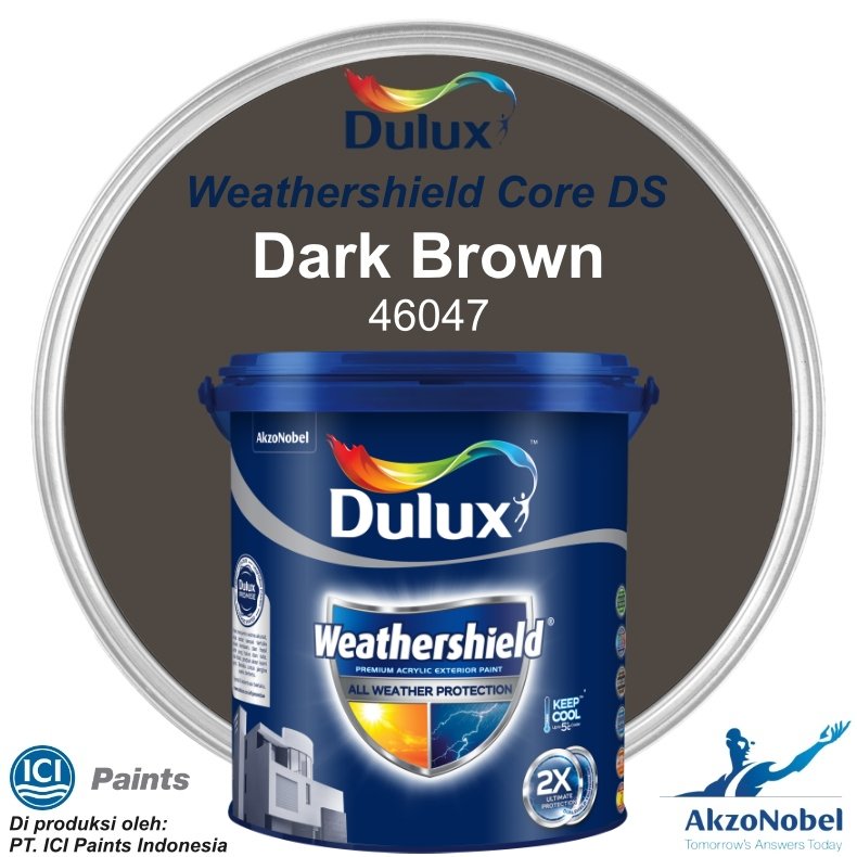 CAT DULUX WEATHERSHIELD CORE DS - DARK BROWN 46047