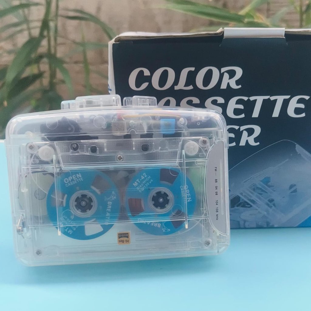 Kaset pita logam kosongan 50 menit HIFI / Kaset pita logam transparan 50 menit