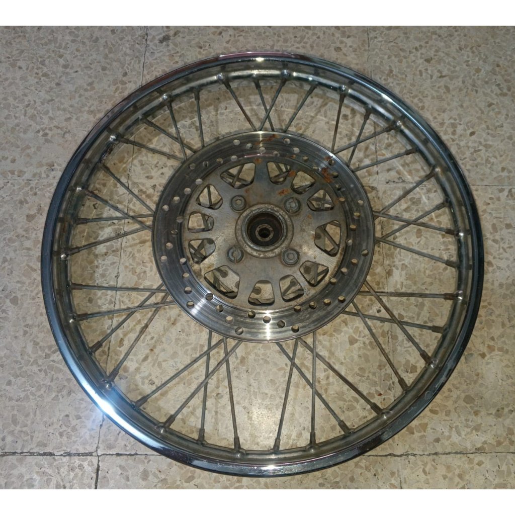 Velg Ruji Depan Yamaha Jupiter MX Old Ring 17 Merk DID  ( Ada karat2nya & cakram jelek ) Bekas