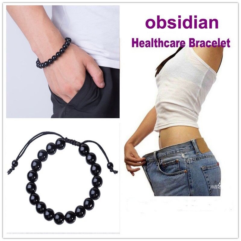 Gelang Batu Giok Hitam - Gelang Giok Pria Wanita