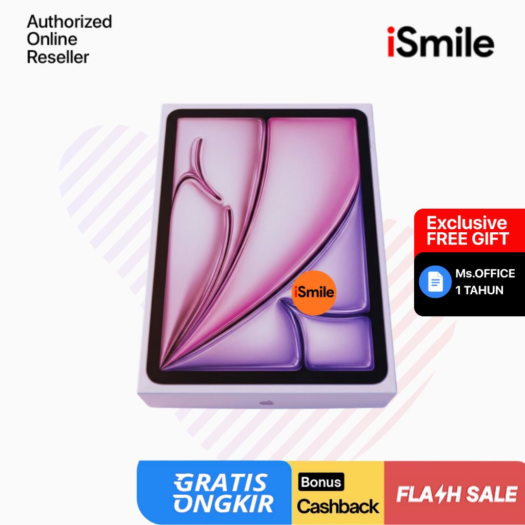 Apple iPad Air M3 (Gen 7) 11 Inci 2025 128GB 256GB 512GB 1TB Wifi Only