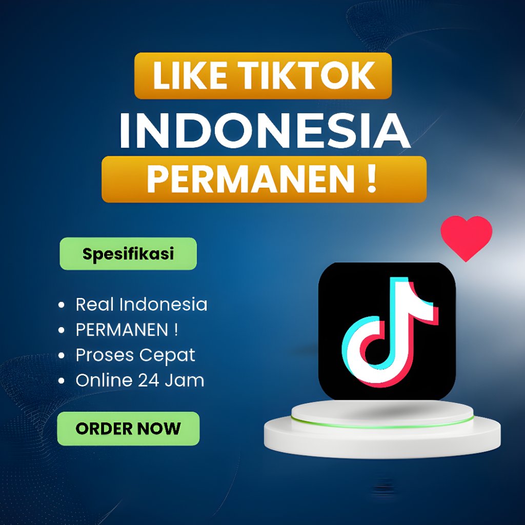 Like TikTok Indonesia Permanen